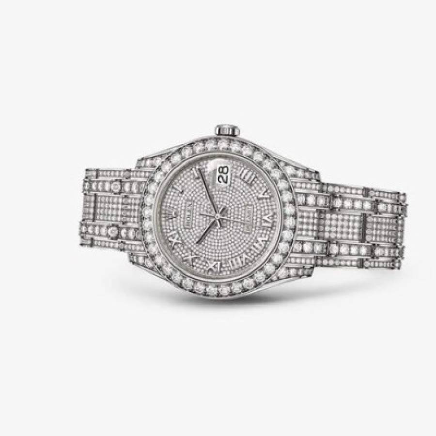 Romell Quioto presume su último lujo: Un reloj Rolex con diamantes  