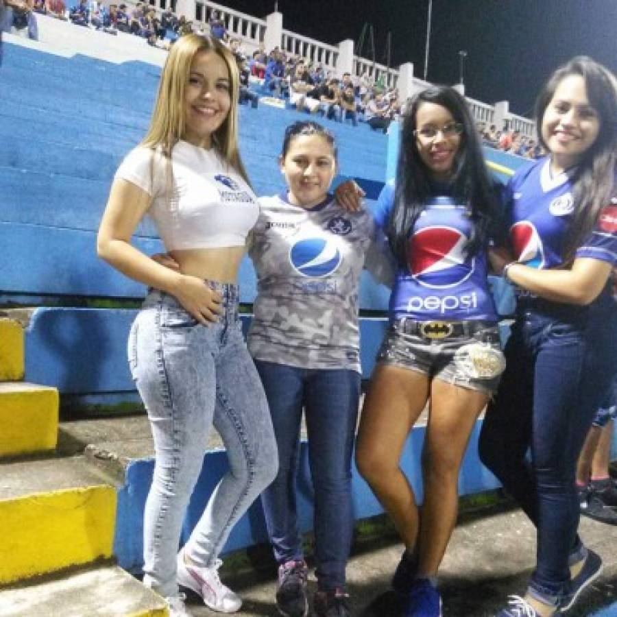 Las chicas más bellas que apoyarán al Motagua y Olimpia en semifinales