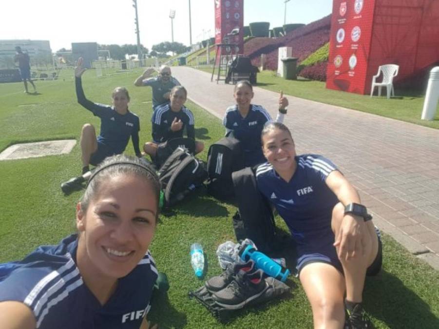 Melissa Pastrana y Shirley Perelló reciben capacitación en Qatar