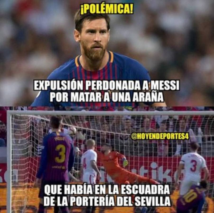 Los otros memes que 'descuartizan' a Pelé por el hattrick de Messi al Sevilla