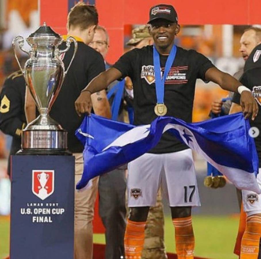 Así celebraron los hondureños y el Houston Dynamo el título de Copa