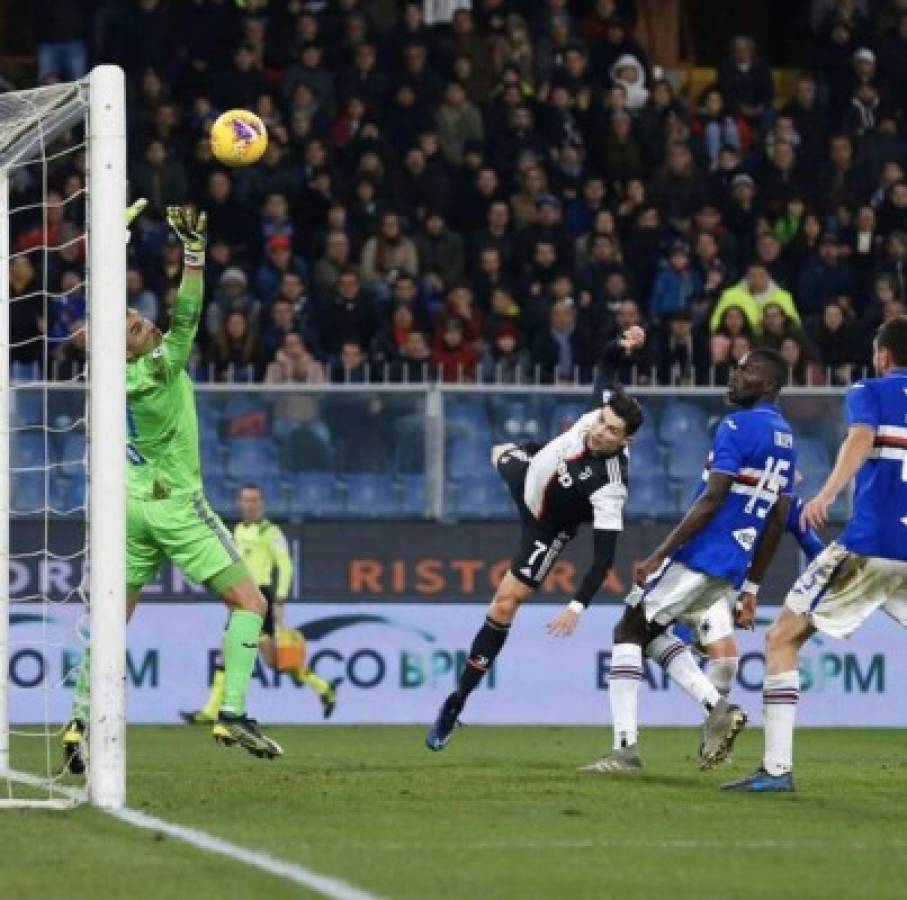 La secuencia completa del golazo de Cristiano Ronaldo que desafía la gravedad  