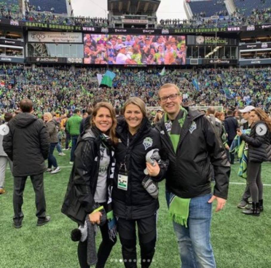 Hilary Obert, la bella fisioterapeuta del Seattle Sounders que encantó al Olímpico