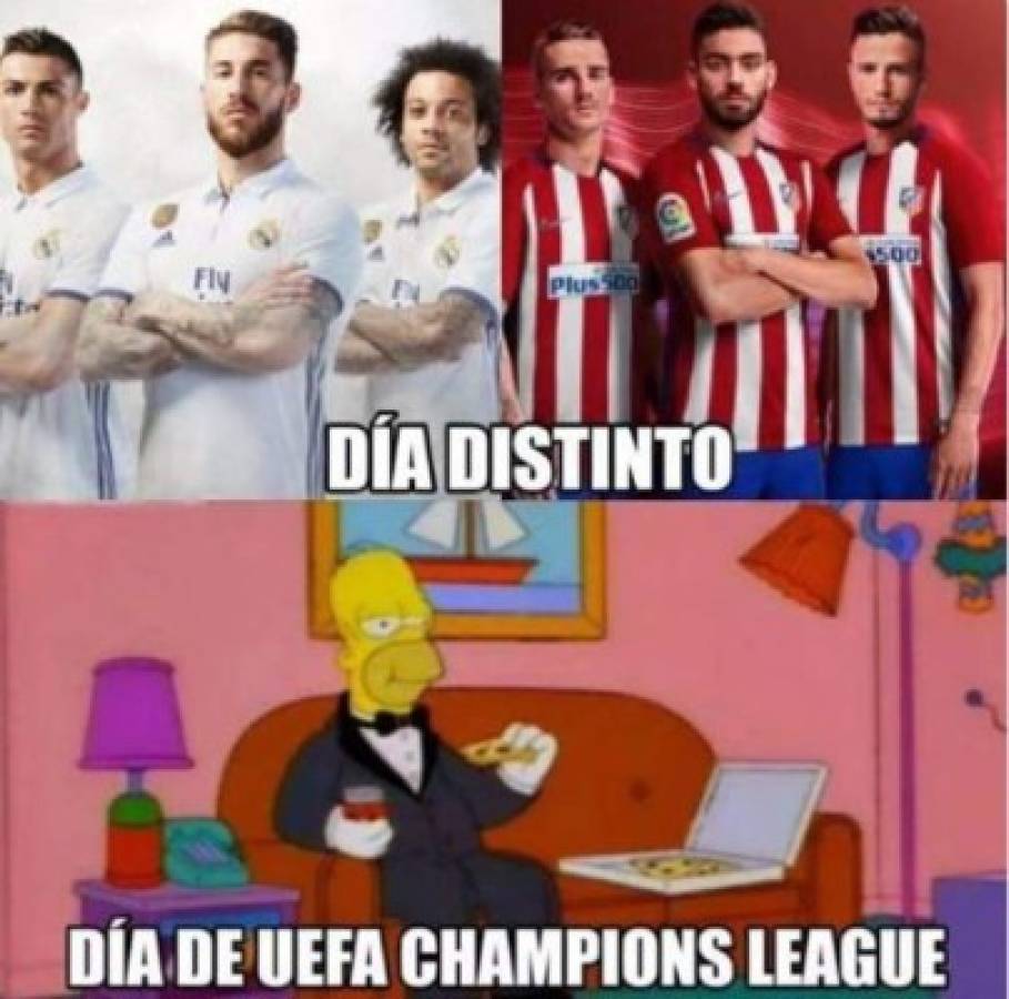 Divertidos memes en el partidazo entre Atlético y Real Madrid