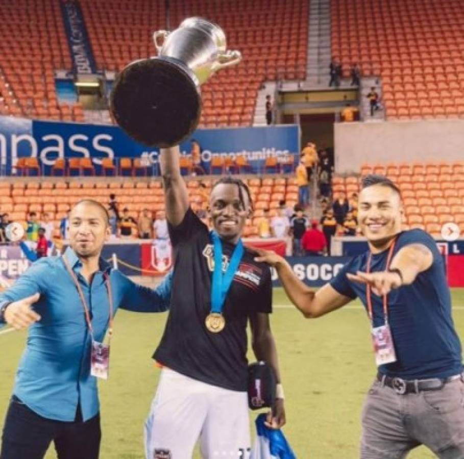 Así celebraron los hondureños y el Houston Dynamo el título de Copa