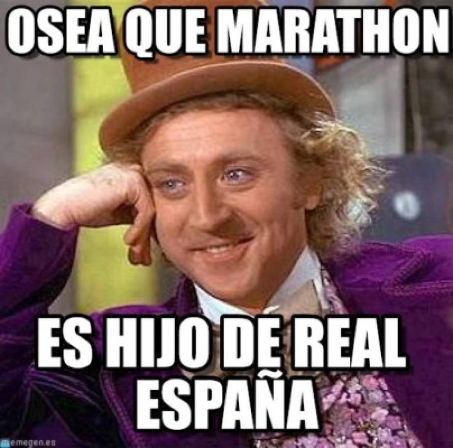 Hacen pedazos a Marathón con memes tras perder contra Real España