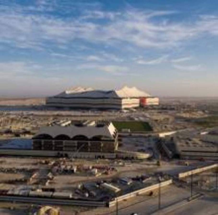 Al Bayt, el estadio de Qatar 2022 con camas y parqueo para taxis acuáticos