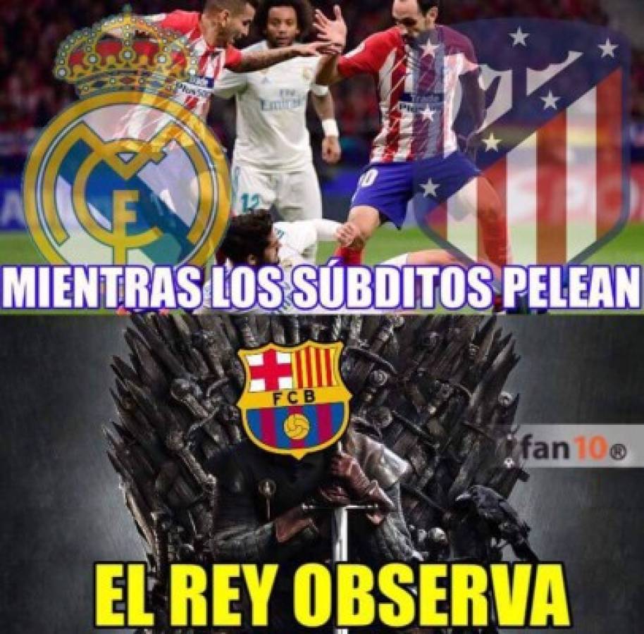 ¡Qué risa! Los divertidos memes que dejó el Derbi entre Real Madrid contra Atlético