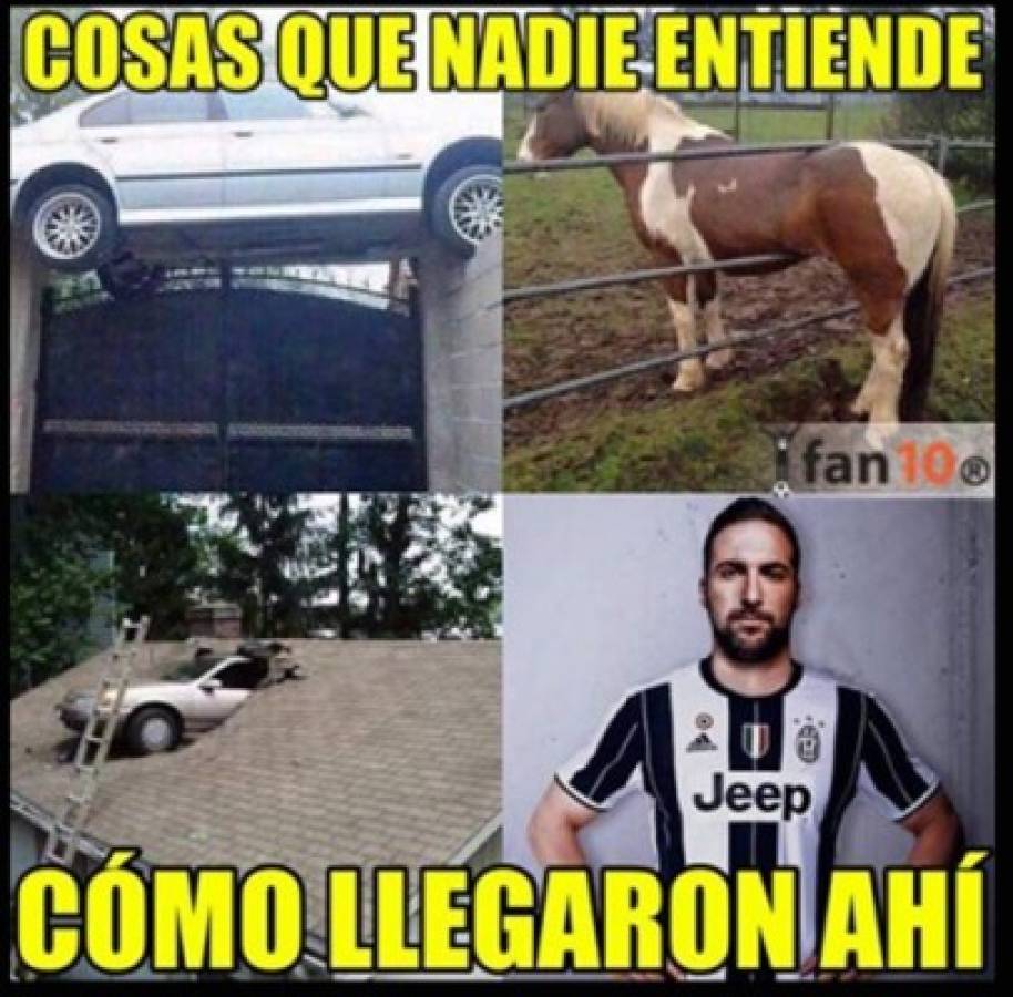 ¡Crueles memes! Primer entrenamiento de Higuaín y así se burlan