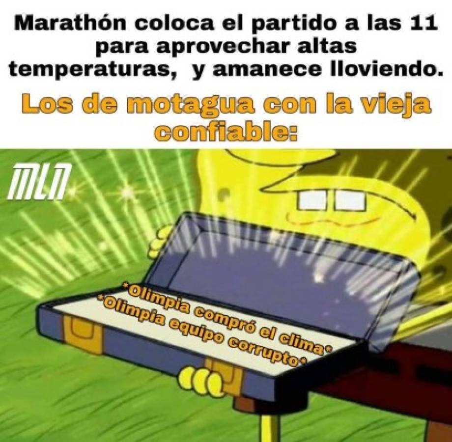 Olimpia es campeón y los memes destrozan al Marathón de Vargas ¡y también a Motagua!