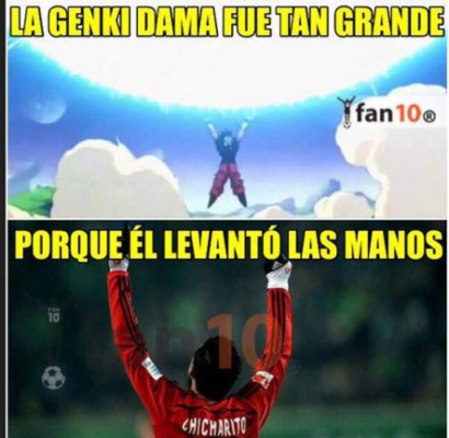 Chicharito Hernández maravilla con sus goles y arrasa en memes