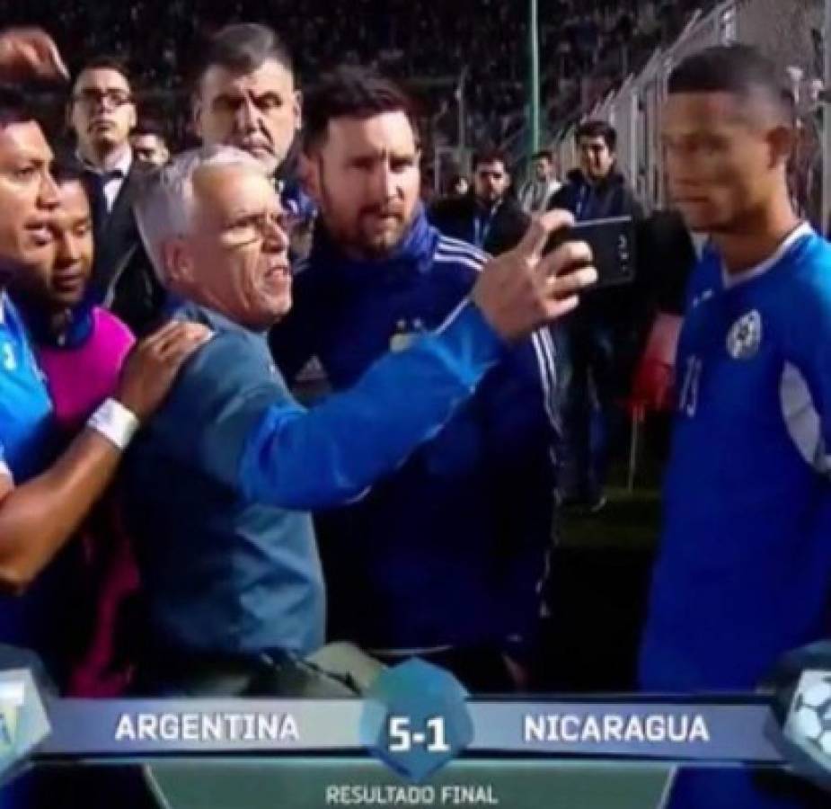 En fotos: Selección de Nicaragua se vuelca a Messi tras recibir paliza de Argentina