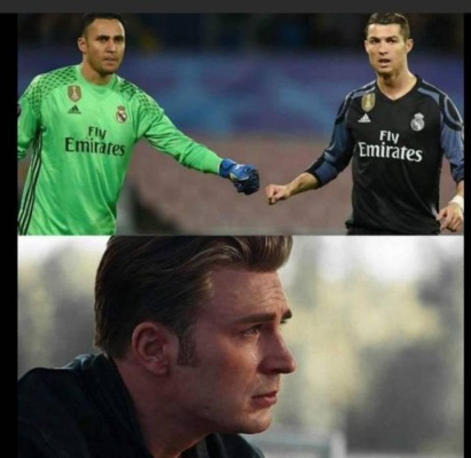 Crueles: Los tremendos memes del último día del mercado de fichajes con Keylor Navas de protagonista