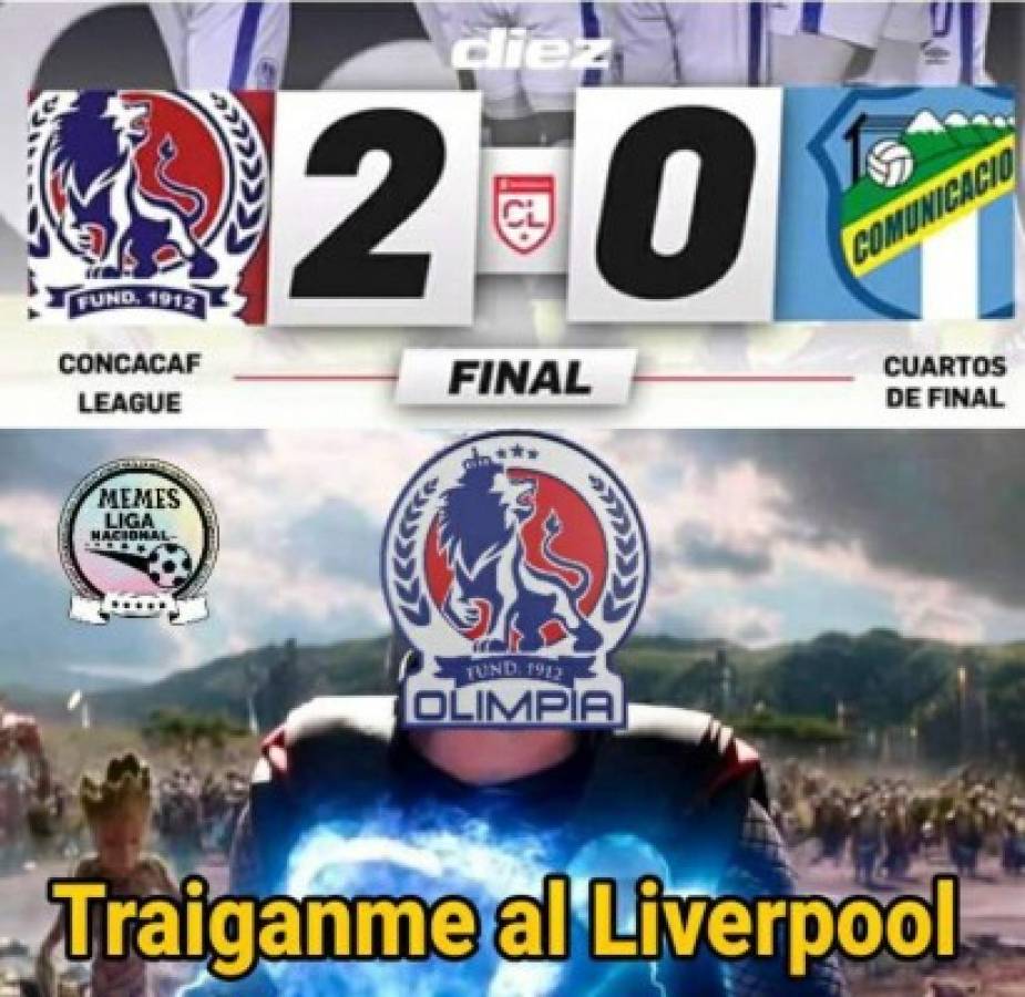 Olimpia y Motagua, protagonistas de los memes tras ganar sus juegos en Liga de Concacaf