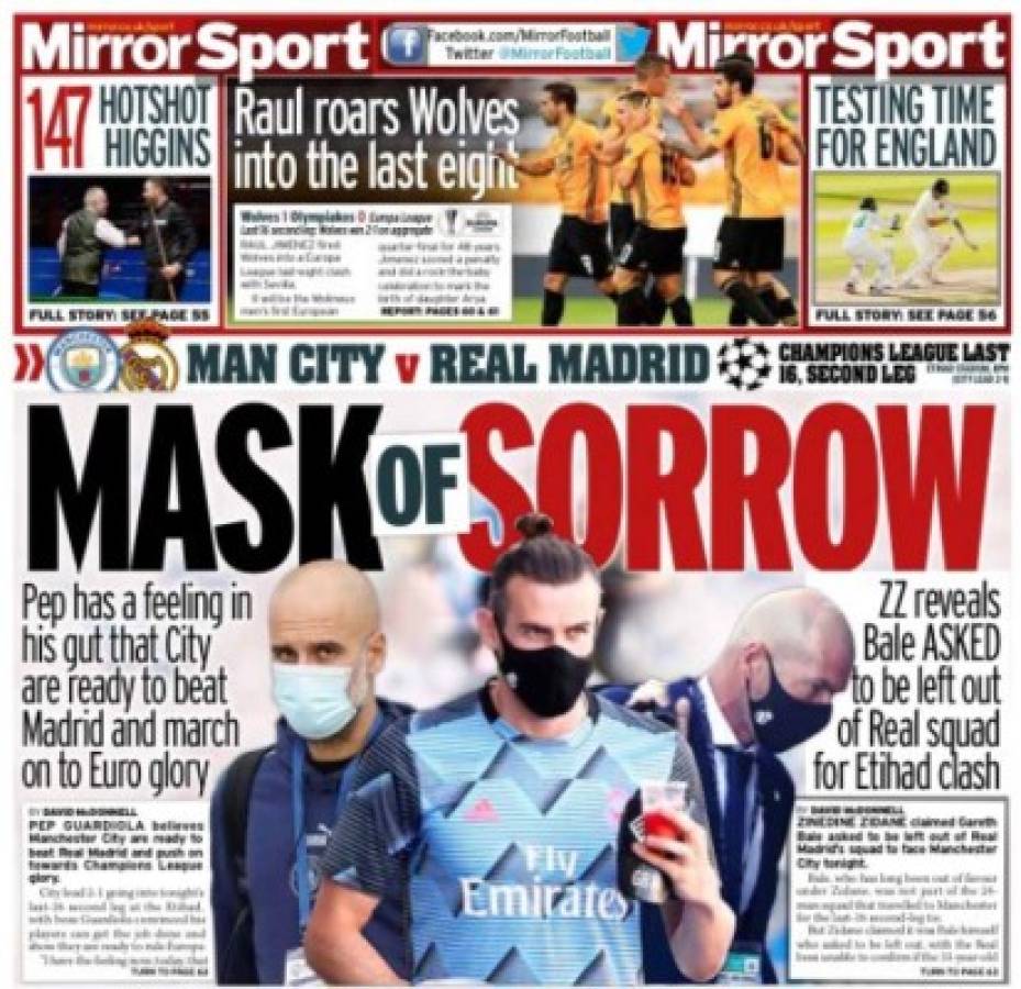 'Pep Guardiola los quiere hundir': Las principales portadas del mundo sobre el Manchester City-Real Madrid