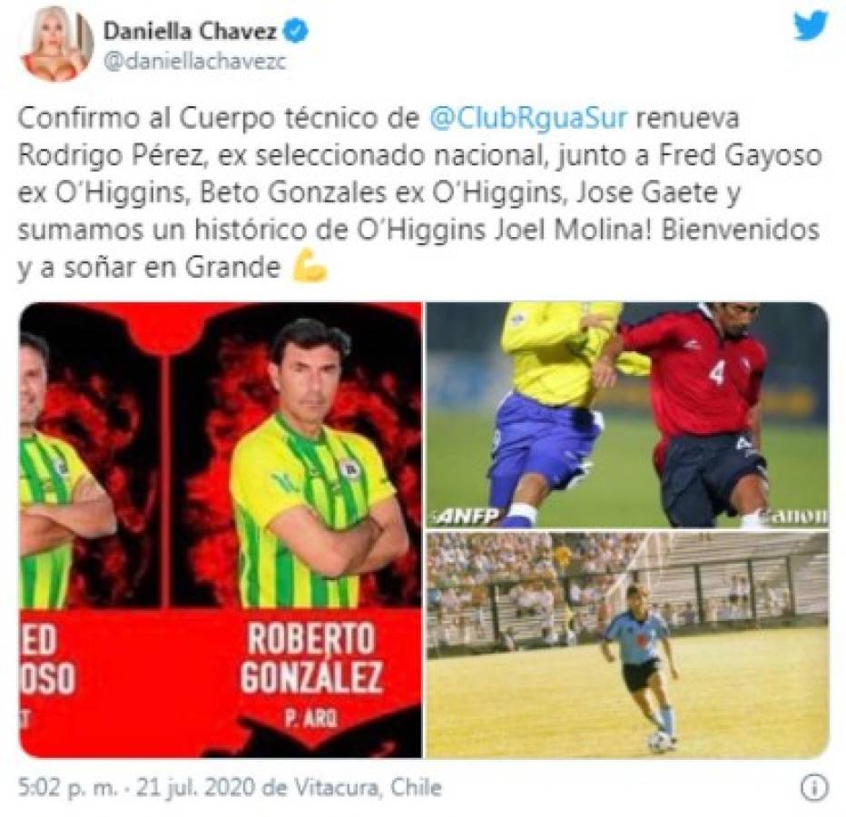Daniella Chávez, modelo que tuvo una relación con Cristiano Ronaldo, compró un equipo chileno   