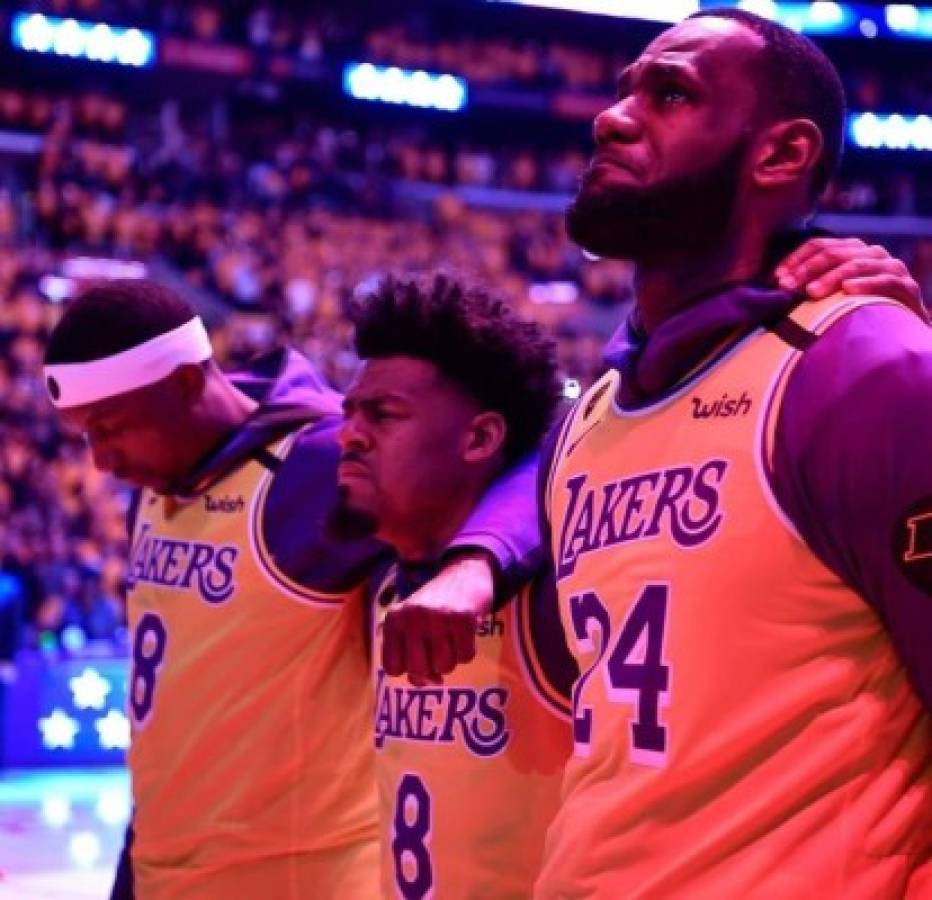 El adiós a Kobe Bryant: Llanto de LeBron y el detalle de Lakers con los asientos de su leyenda