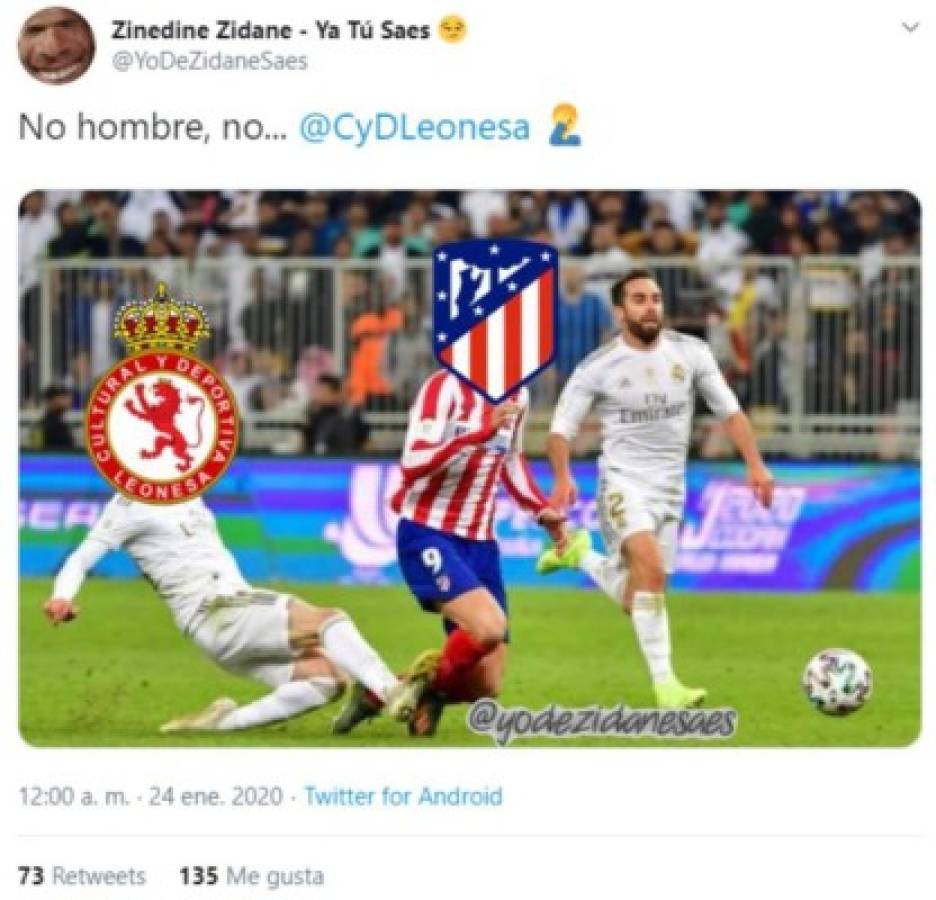 Los memes destrozan al Atlético de Madrid y a Simeone tras la eliminación en Copa del Rey