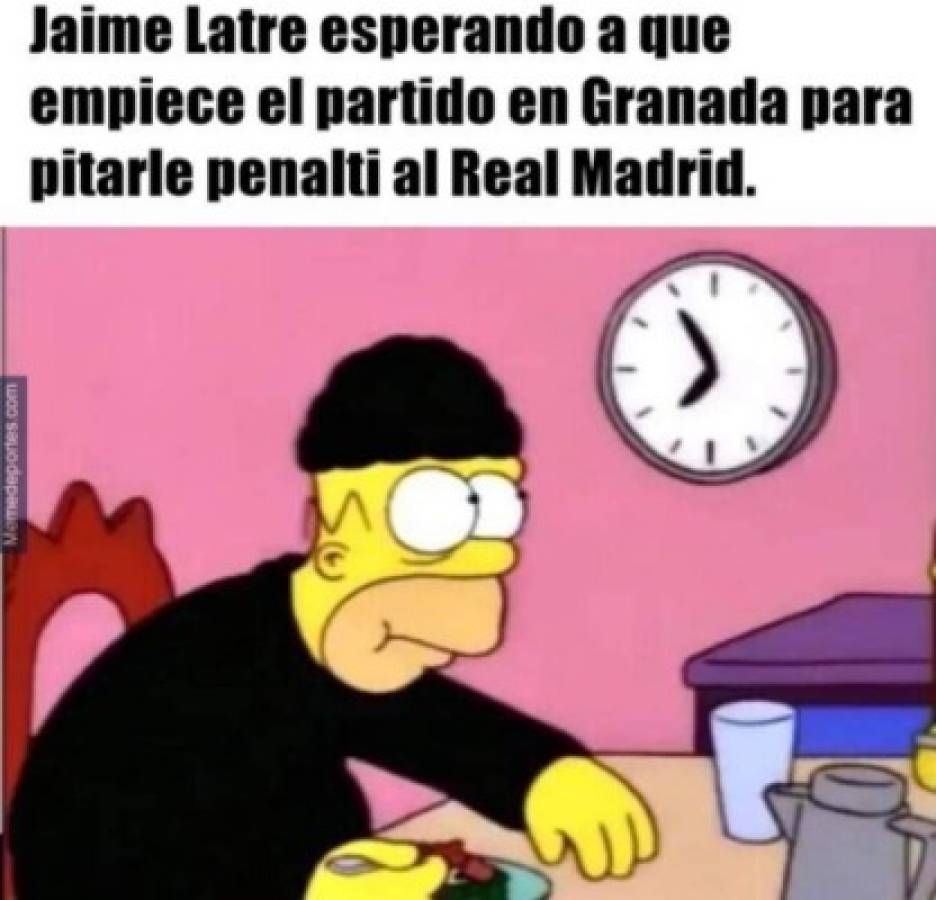 Barcelona y el VAR, víctimas de los memes tras el triunfo del Real Madrid contra Granada con sabor a título