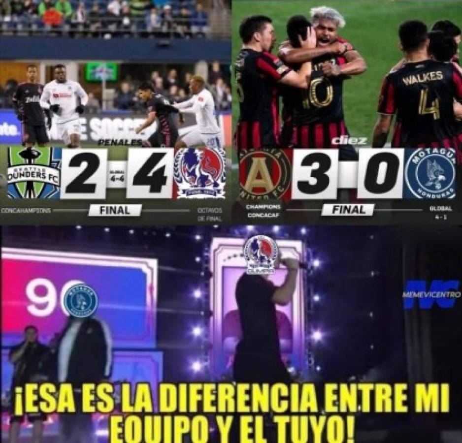 Los otros memes donde humillan a Motagua y exaltan a Olimpia tras eliminar al Seattle