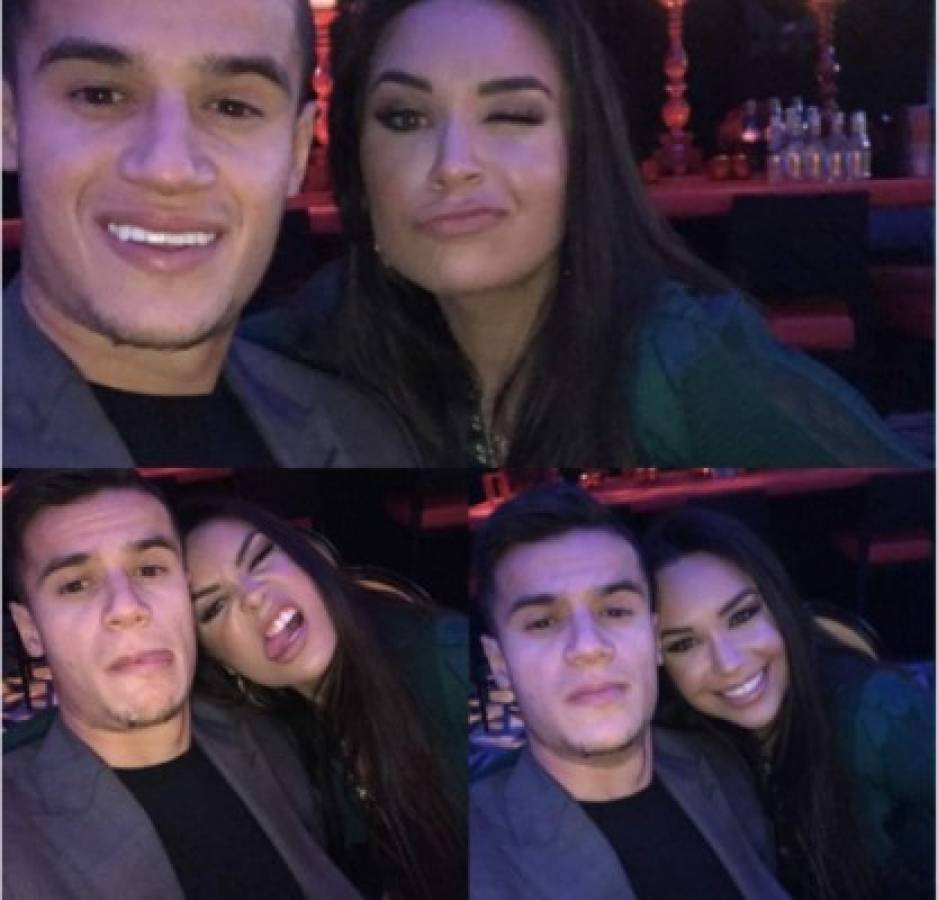 ¡HERMOSA! Así es la novia de Coutinho que seguramente levantará suspiros en Barcelona