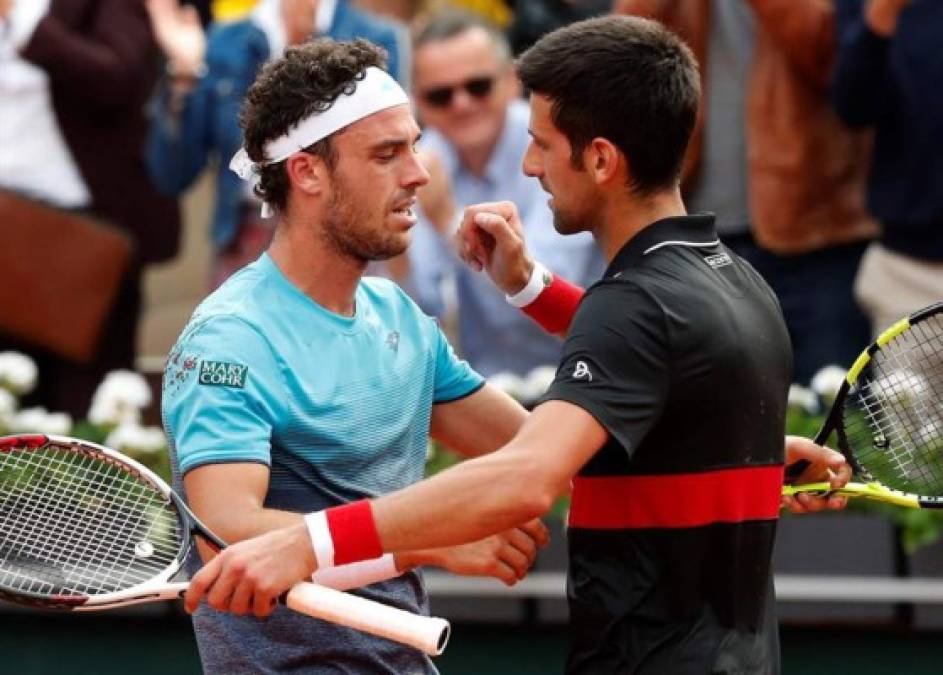 La increíble derrota de Novak Djokovic a manos de Cecchinato, número 72 del mundo