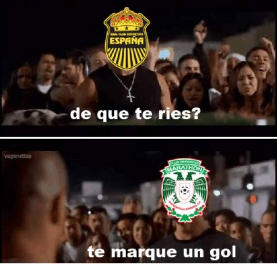 Memes castigan a Marathón y Héctor Vargas tras la derrota ante Real España en el Yankel Rosenthal