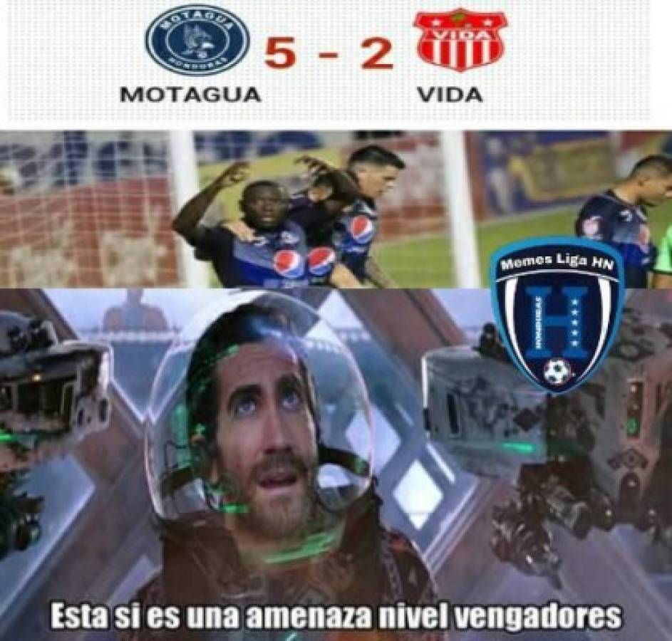 Memes: Motagua celebra la goleada ante el Vida y llegan las burlas en las redes sociales