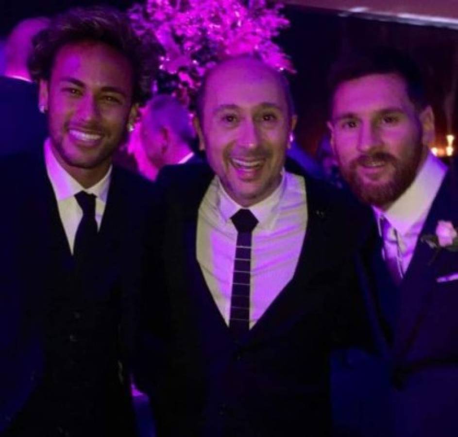 Lo que no se vio de la boda: La bella hermana de Messi y los zapatos de Nahuel Guzmán