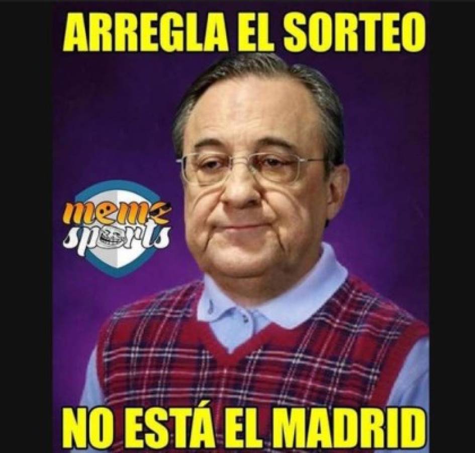 Los memes del sorteo de la Champions League donde destrozan al Real Madrid