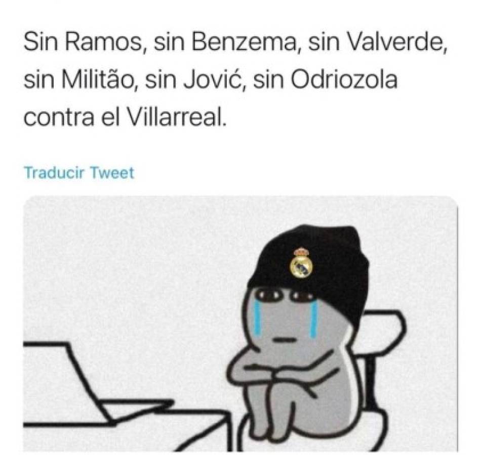 Los memes hacen pedazos a Mariano, el VAR y Real Madrid tras empatar con Villarreal