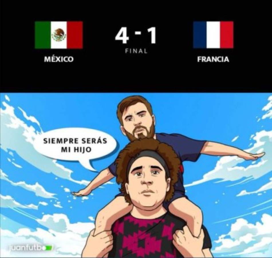 México le pasa por encima a Francia en los Juegos Olímpicos de Tokio y los memes explotan las redes