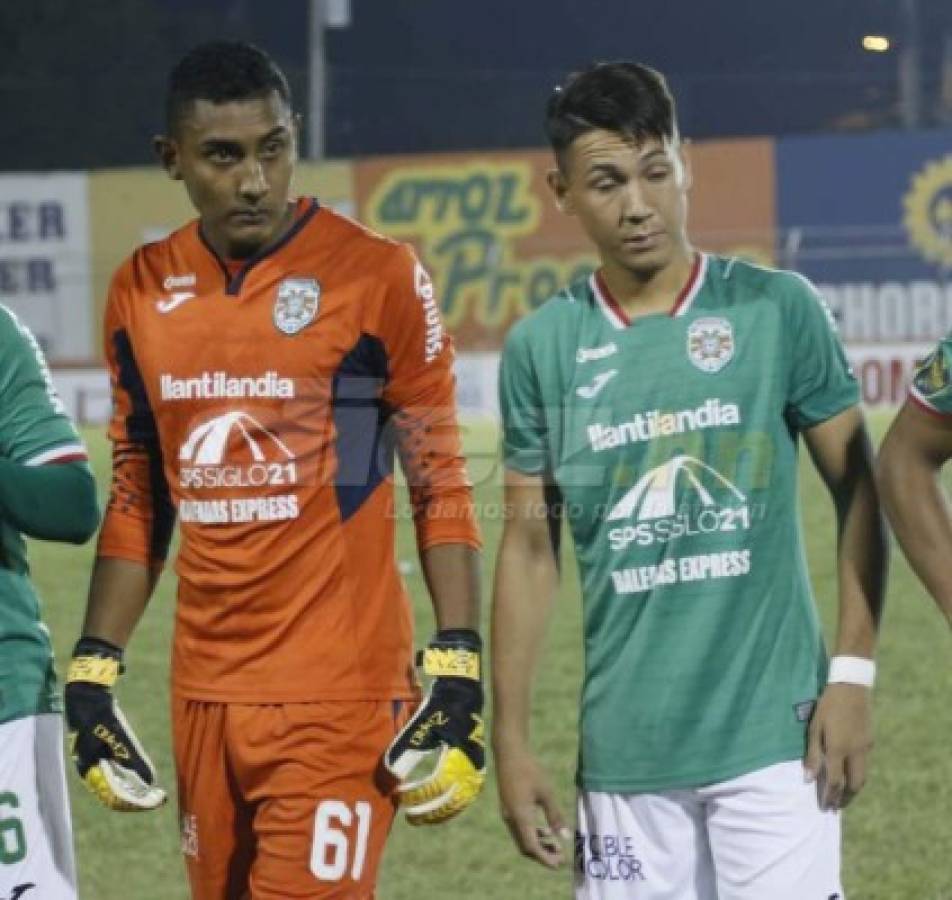 Los futbolistas debutantes bajo el mando de Héctor Vargas con Marathón