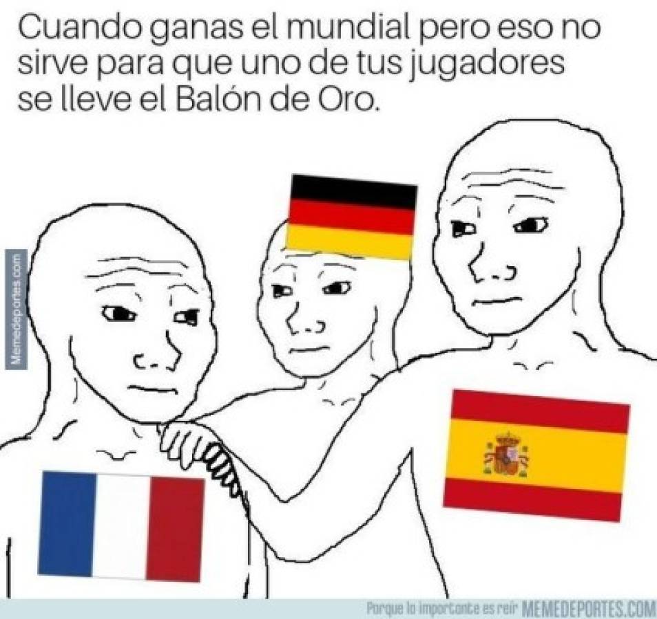 Los otros memes que dejó la gala del Balón de Oro y que no has visto