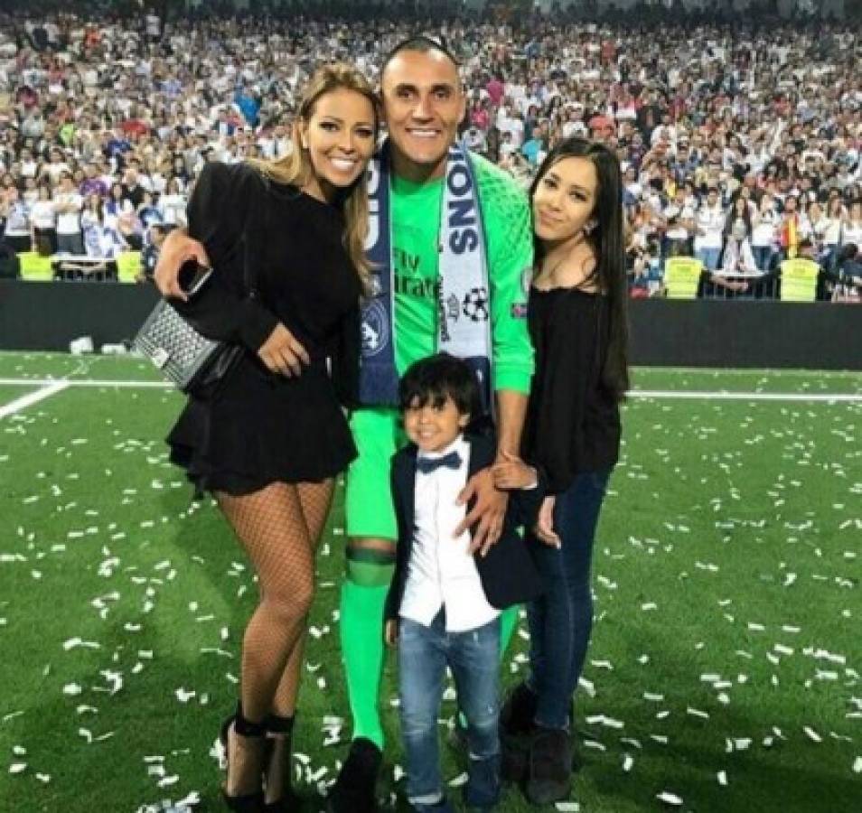 Sorpresa: Andrea Salas, la bella esposa de Keylor Navas, estaría embarazada