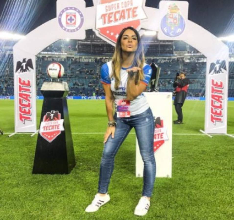 Conocé a Daniela Fainus, la fanática más bella del equipo Cruz Azul de México