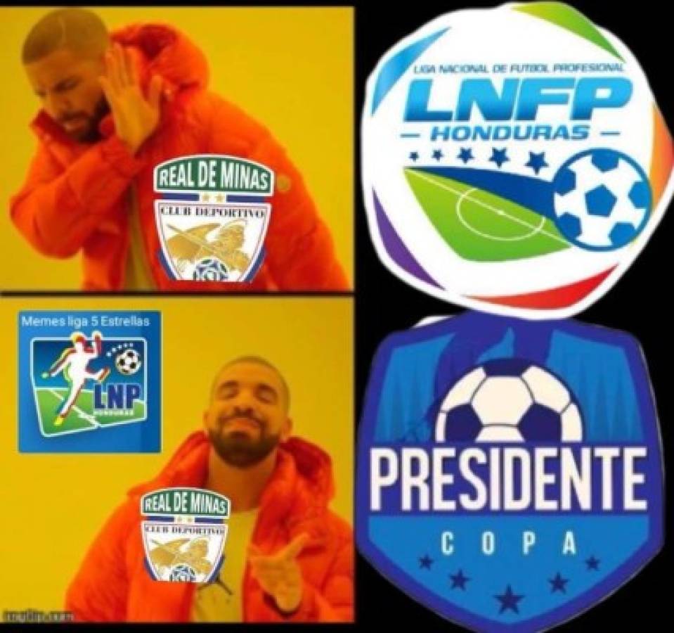 Real de Minas y Olimpia, protagonistas de los memes en la Copa Presidente