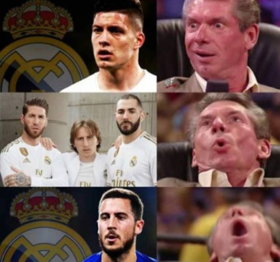 ¡Para morir de risa! Los memes de la presentación de Eden Hazard con el Real Madrid