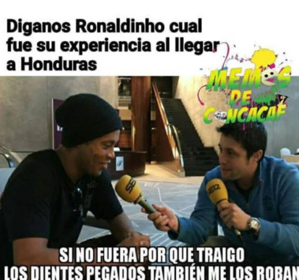 Los mejores memes que dejó el Partido por la Paz de Ronaldinho