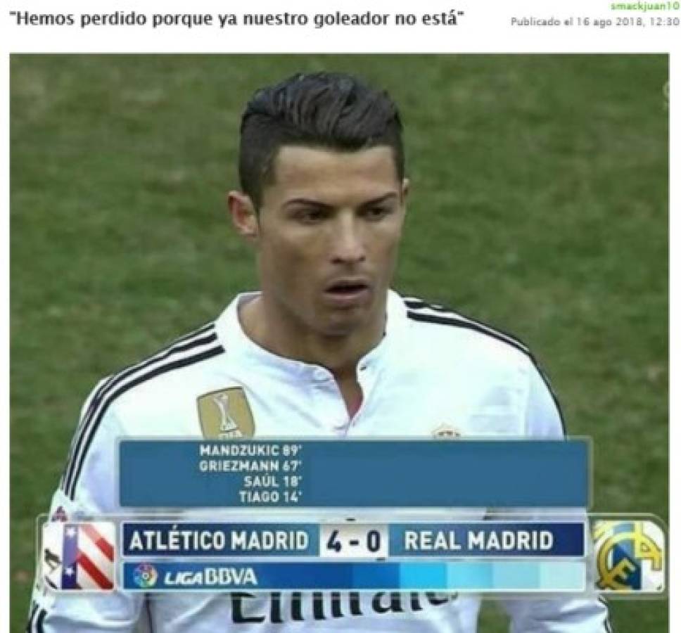 ¡Nuevos! Los memes se siguen burlando del Real Madrid tras perder la Supercopa