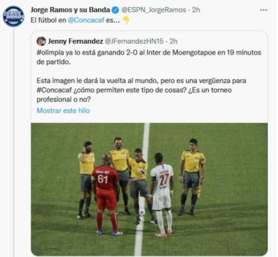 'Terrible, falta de respeto, de locos': Periodistas y medios internacionales cargan contra Concacaf y el vicepresidente de Surinam