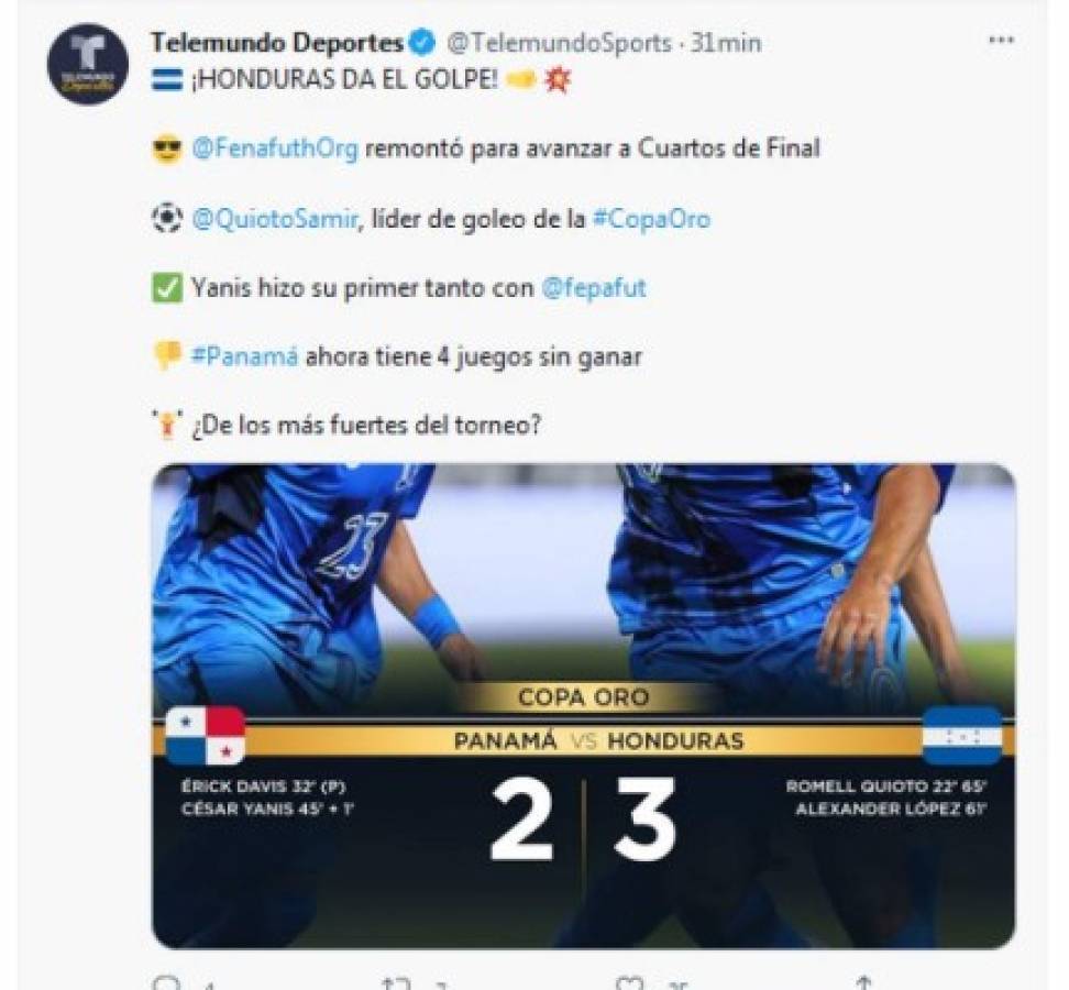 'Juego de locos' y polémica por gol anulado: Lo que dice la prensa tras el triunfo de Honduras ante Panamá