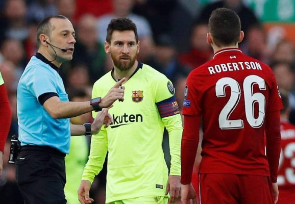 Robertson recuerda su feo gesto a Messi: ''Cuando pude verlo me quedé abatido, ese no soy yo''