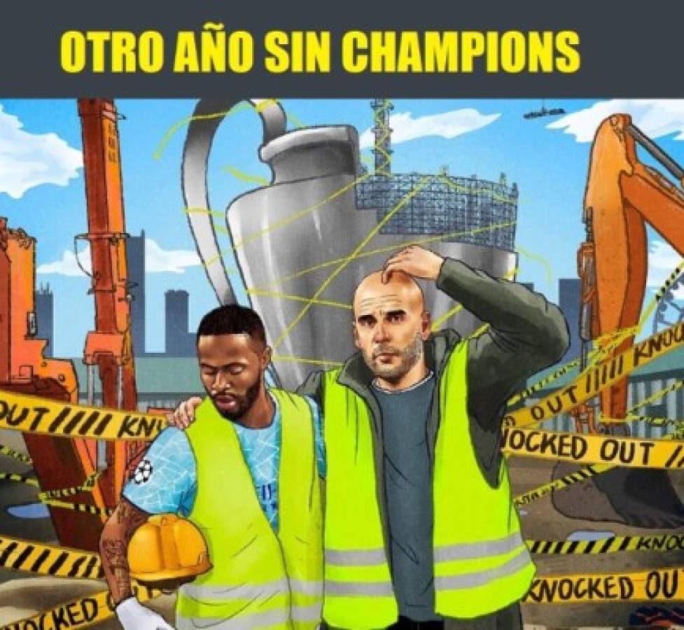 Los memes destrozan a Pep Guardiola y el Manchester City tras ser eliminados de la Champions League   