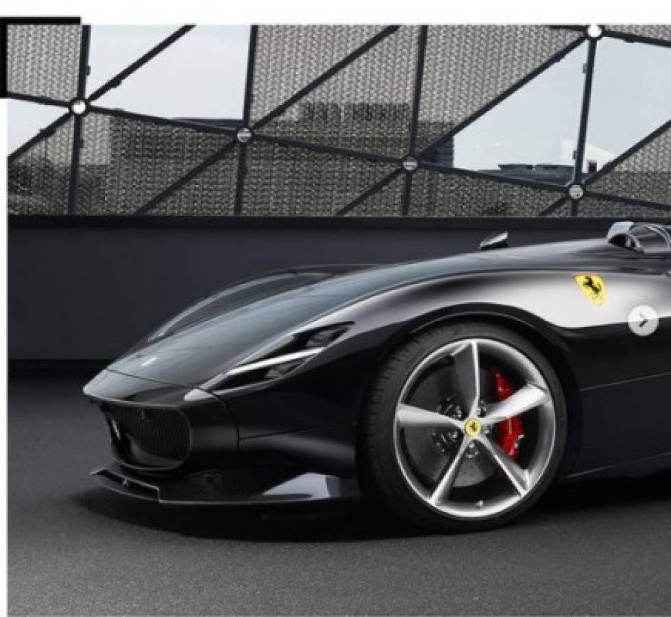 Cristiano Ronaldo se compra un costoso Ferrari Monza: Pagó 1.6 millones de euros por el auto