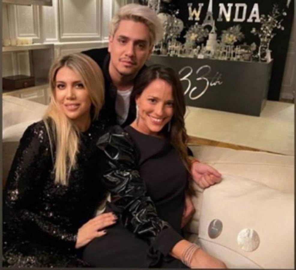 FOTOS: Keylor Navas y Andrea Salas, invitados de lujo en el cumpleaños 33 de Wanda Nara