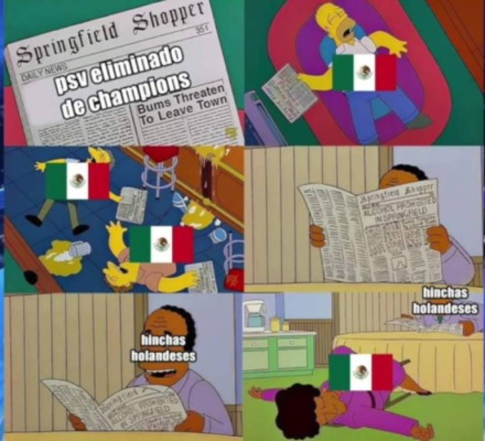 Memes Champions: Humillan al mexicano 'Chucky' Lozano tras derrota ante el Barça