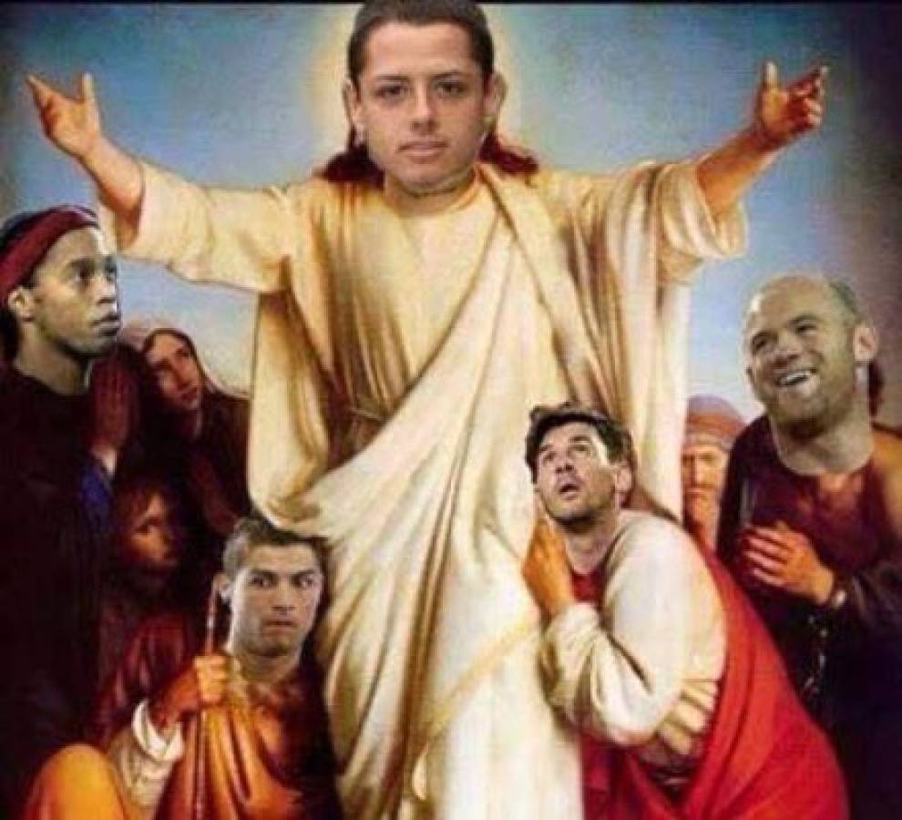 Los memes de la afición tras el gol de Chicharito con México