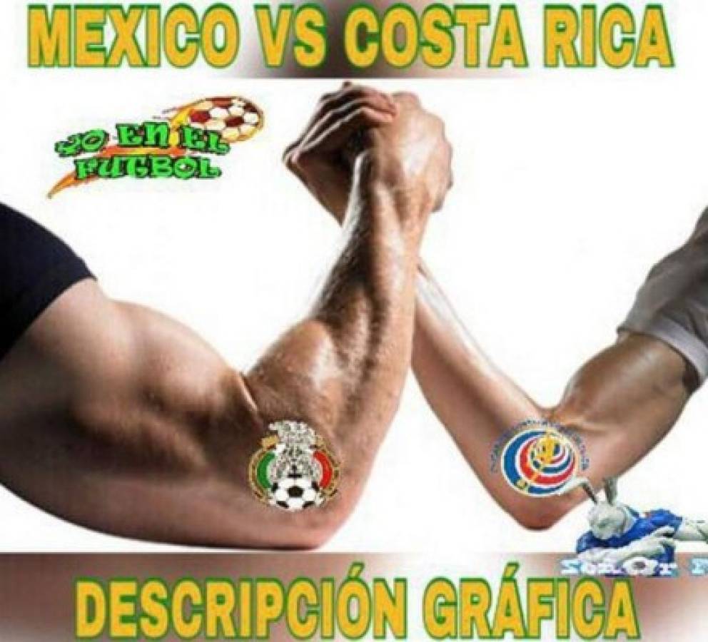 Los mexicanos atacan con divertidos memes a los ticos luego de derrotarlos