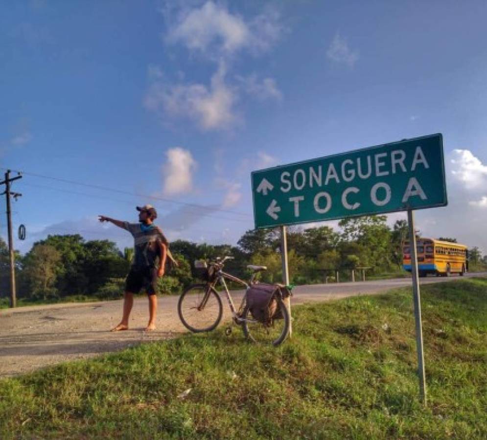 Así es América, la bicicleta que le robaron a Tabaré Alonso en Honduras